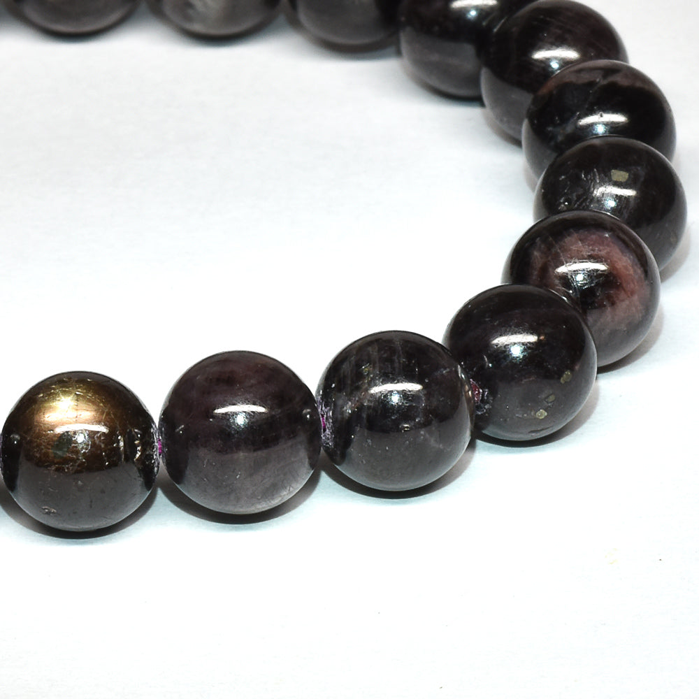 ブラックスターサファイア ブレスレット 8.5mm #SB118