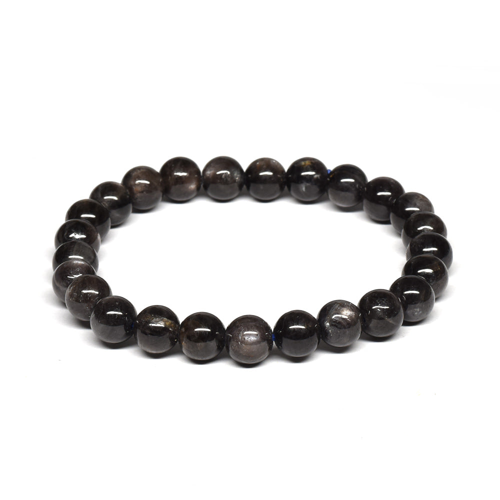 ブラックスターサファイア ブレスレット 7.5mm #SB119