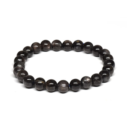 ブラックスターサファイア ブレスレット 7.5mm #SB119