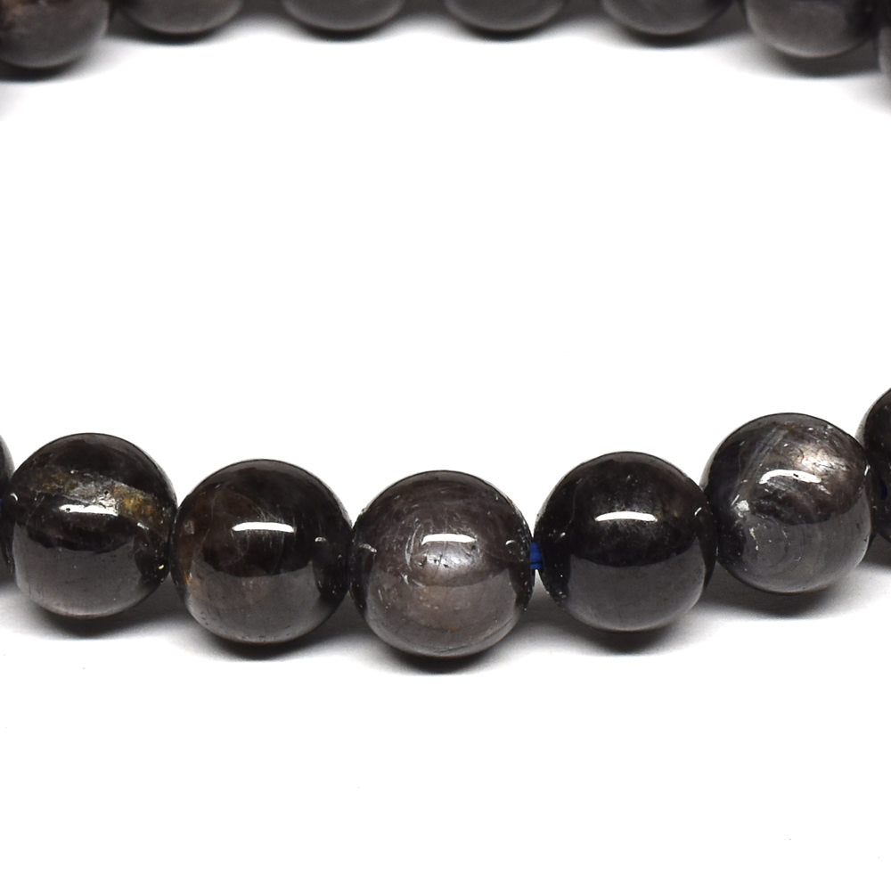 ブラックスターサファイア ブレスレット 7.5mm #SB119