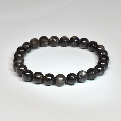 ブラックスターサファイア ブレスレット 7.5mm #SB119