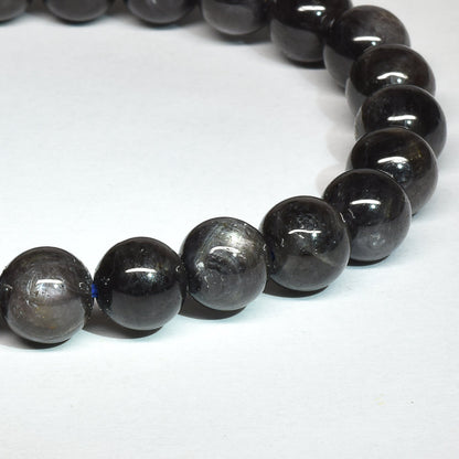 ブラックスターサファイア ブレスレット 7.5mm #SB119