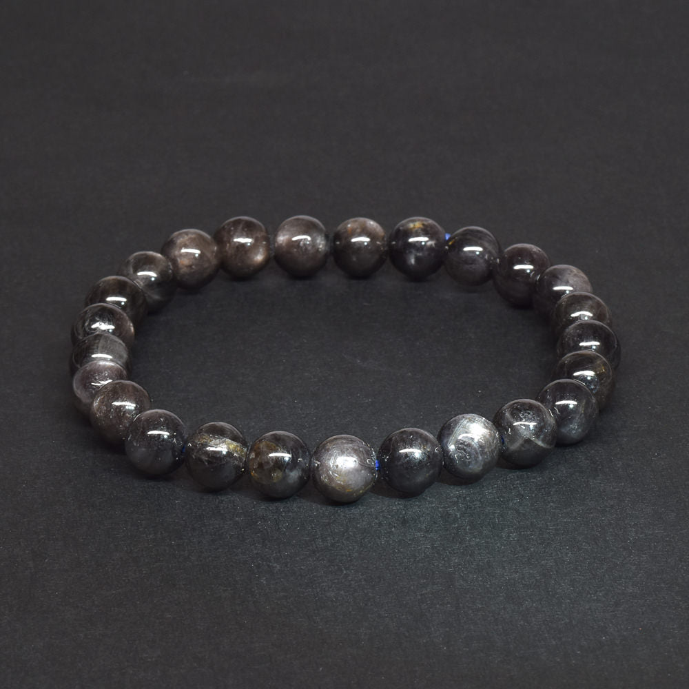 ブラックスターサファイア ブレスレット 7.5mm #SB119