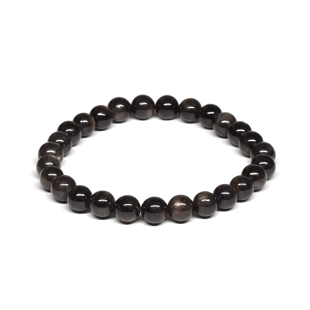 ブラックスターサファイア ブレスレット 6.5mm #SB120