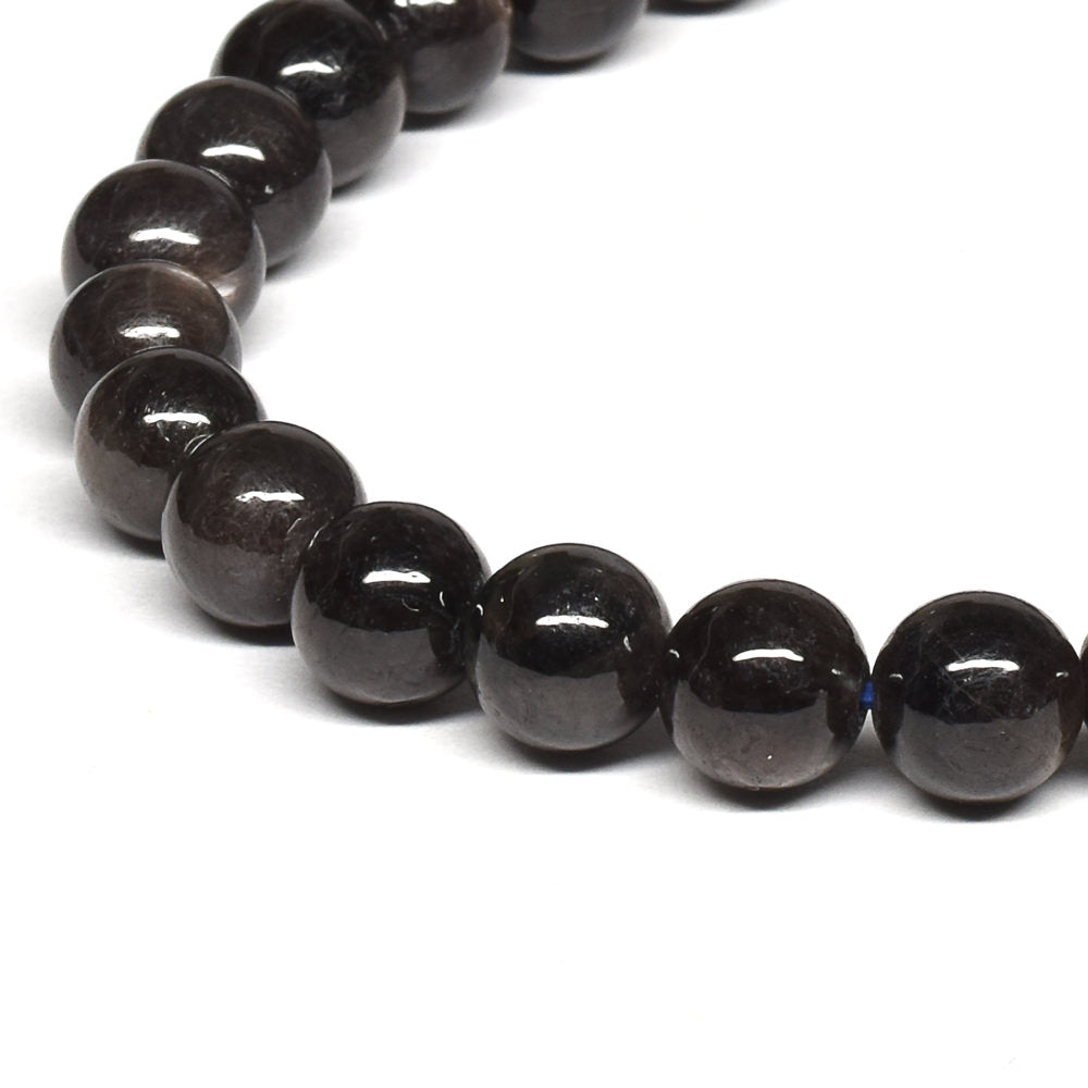 ブラックスターサファイア ブレスレット 6.5mm #SB120