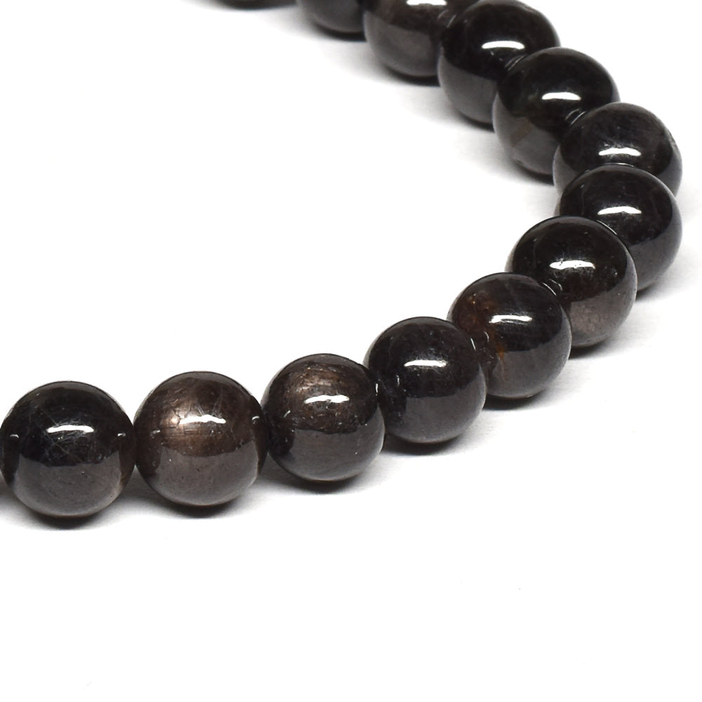 ブラックスターサファイア ブレスレット 6.5mm #SB120