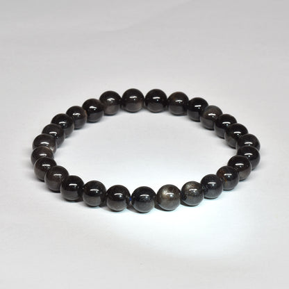 ブラックスターサファイア ブレスレット 6.5mm #SB120