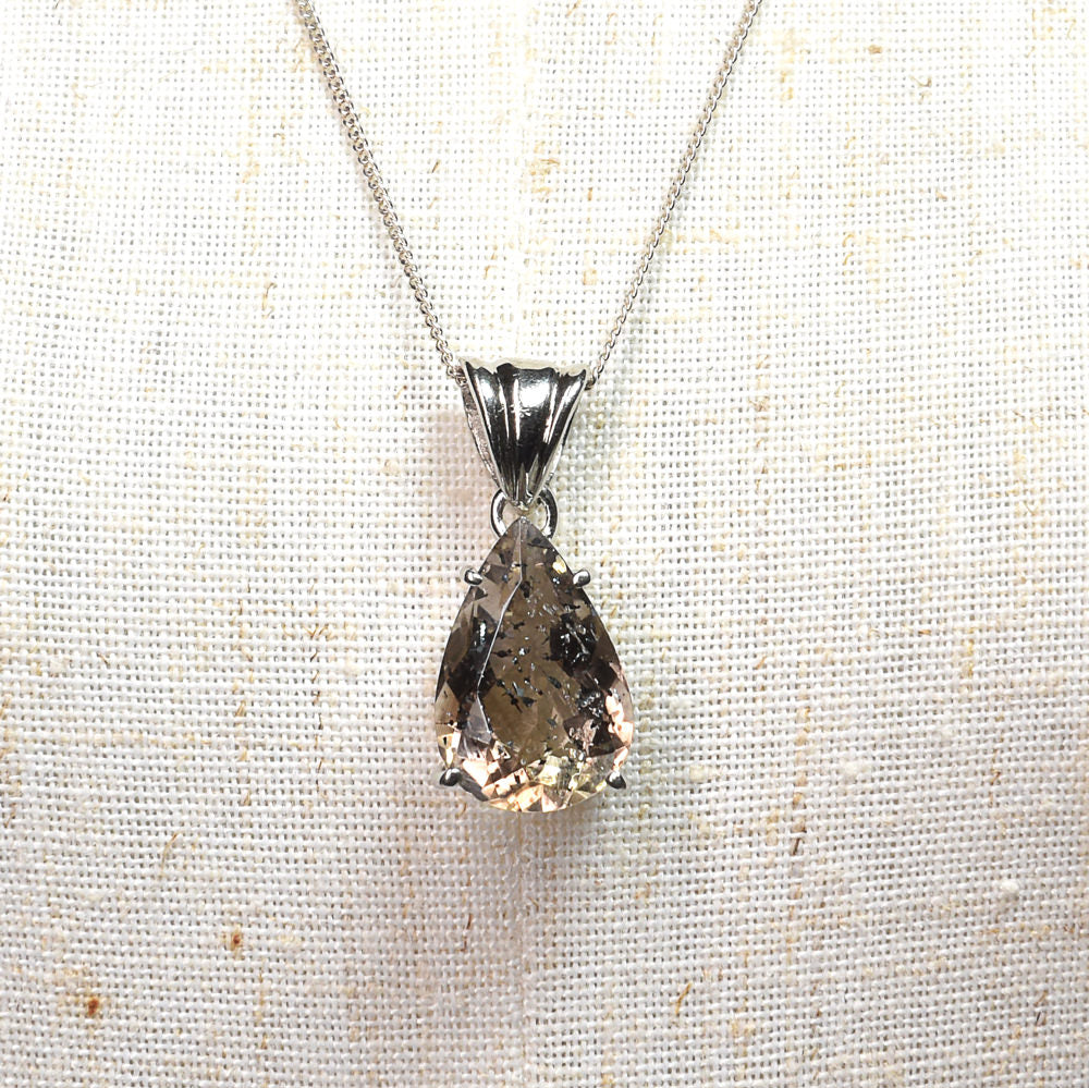 エレスチャルクォーツ SV925 ペンダントトップ 25x11.2x9.2mm #SB124