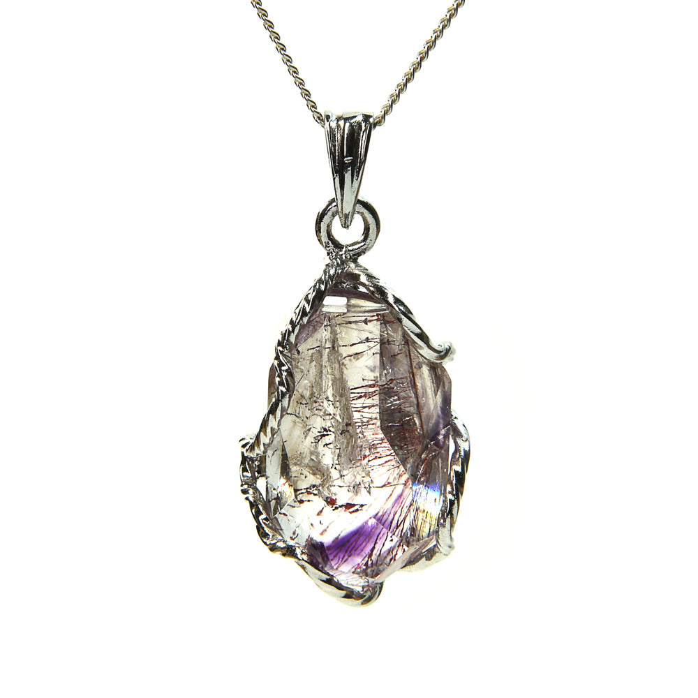 エレスチャルクォーツ SV925 ペンダントトップ 33x15.7x13mm #SB125