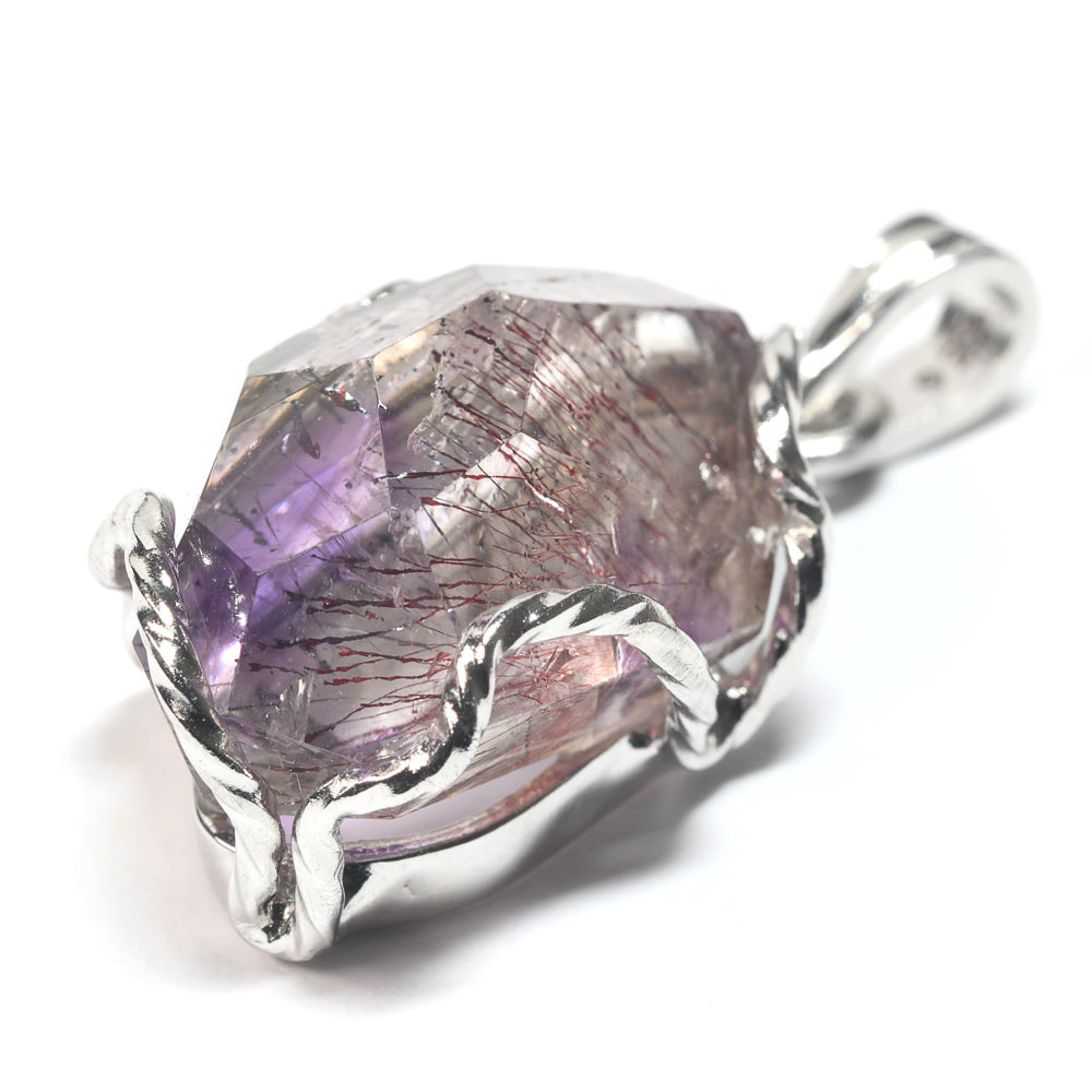 エレスチャルクォーツ SV925 ペンダントトップ 33x15.7x13mm #SB125