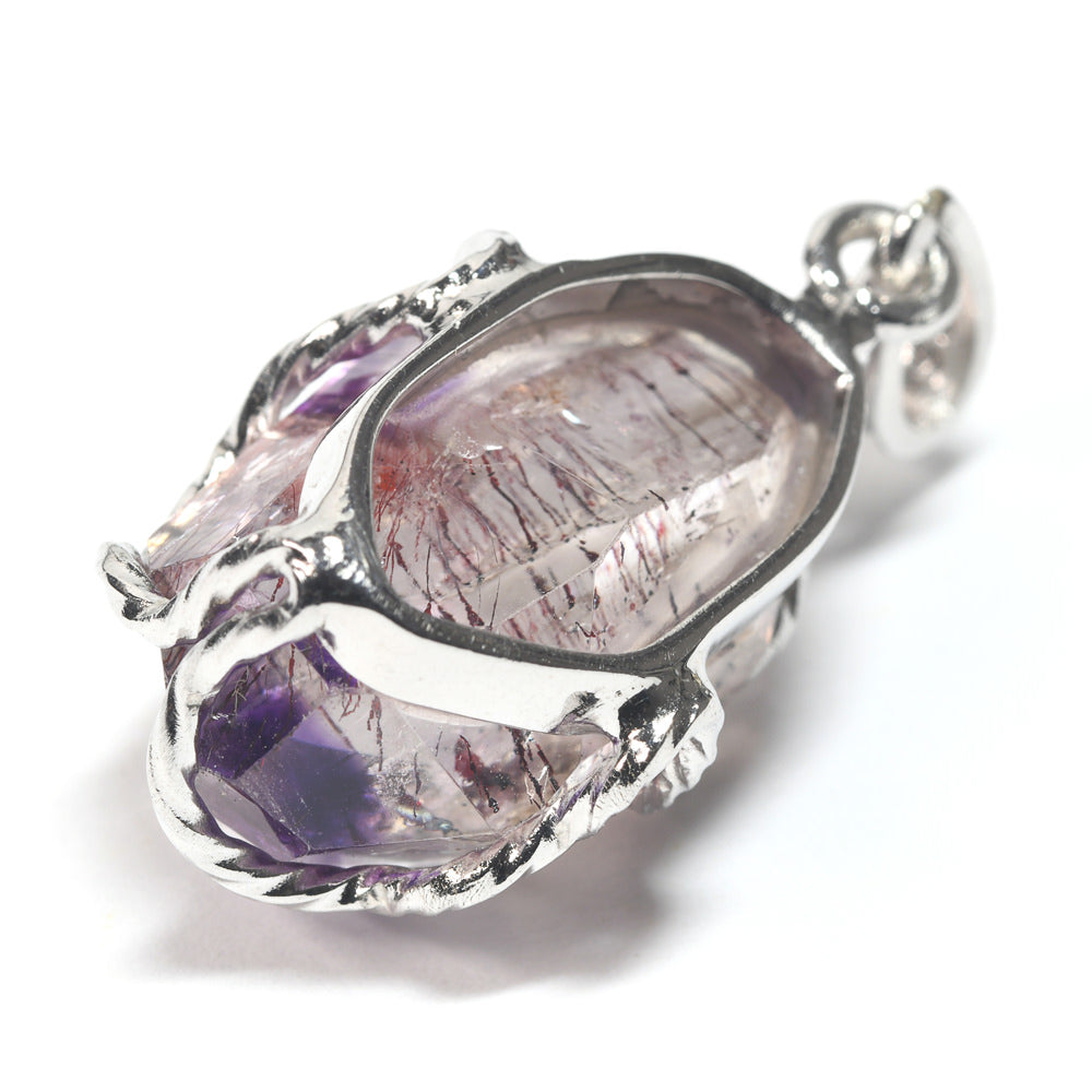 エレスチャルクォーツ SV925 ペンダントトップ 33x15.7x13mm #SB125