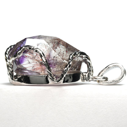 エレスチャルクォーツ SV925 ペンダントトップ 33x15.7x13mm #SB125