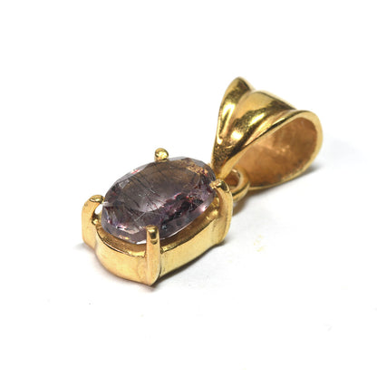 エレスチャルクォーツ 18KGP ペンダントトップ 19x7.3x5.5mm #SB126