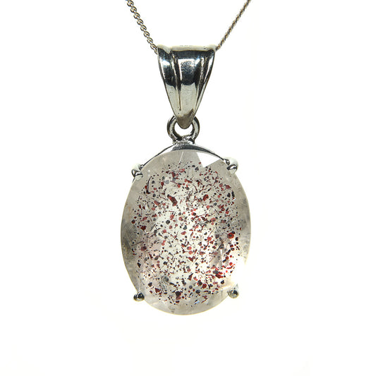 エレスチャルクォーツ  SV925 ペンダントトップ 34x16.7x11mm #SB127