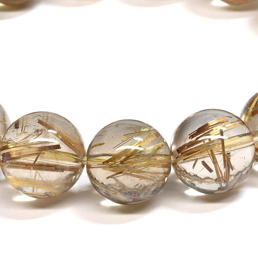 タイチンルチルクォーツ ブレスレット 12-12.5mm #SB134