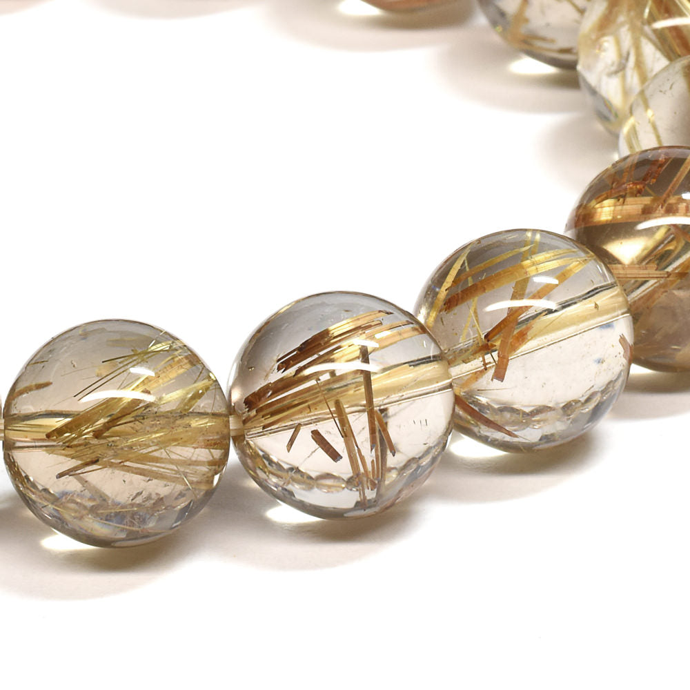 タイチンルチルクォーツ ブレスレット 12-12.5mm #SB134