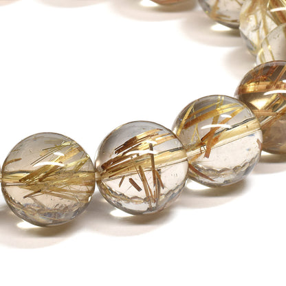 タイチンルチルクォーツ ブレスレット 12-12.5mm #SB134