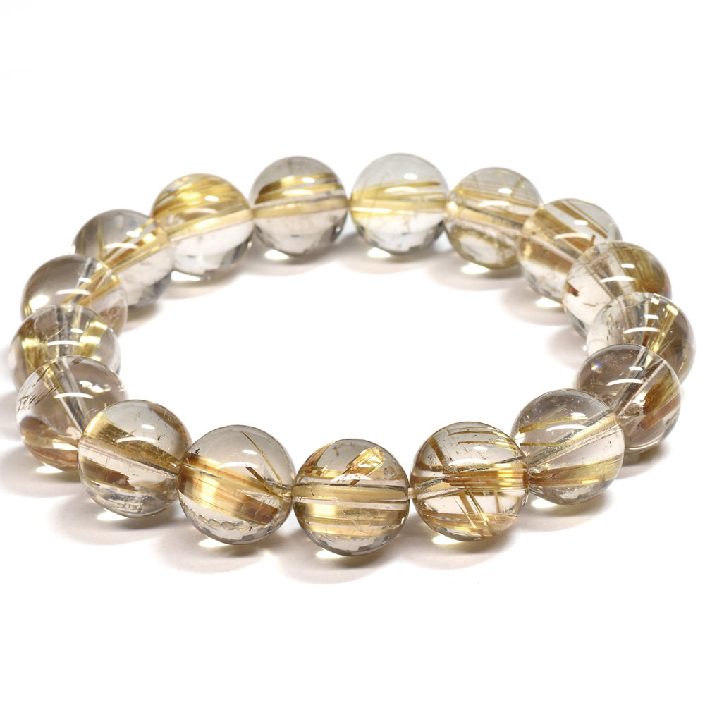 タイチンルチルクォーツ ブレスレット 12.5-13mm #SB135