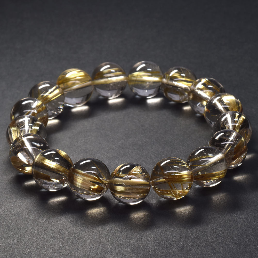 タイチンルチルクォーツ ブレスレット 12.5-13mm #SB135