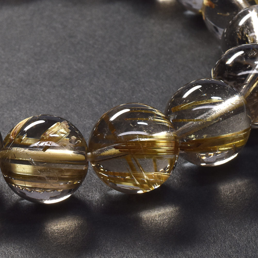 タイチンルチルクォーツ ブレスレット 12.5-13mm #SB135