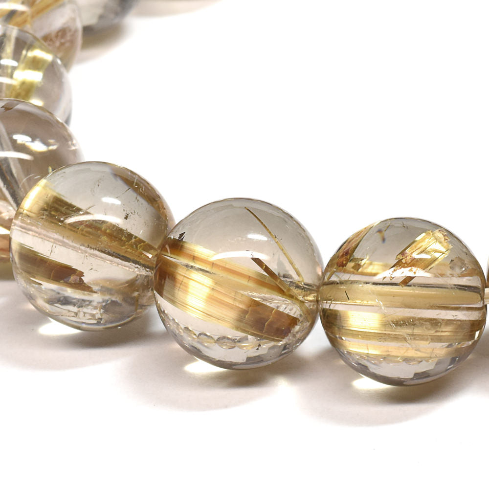 タイチンルチルクォーツ ブレスレット 12.5-13mm #SB135