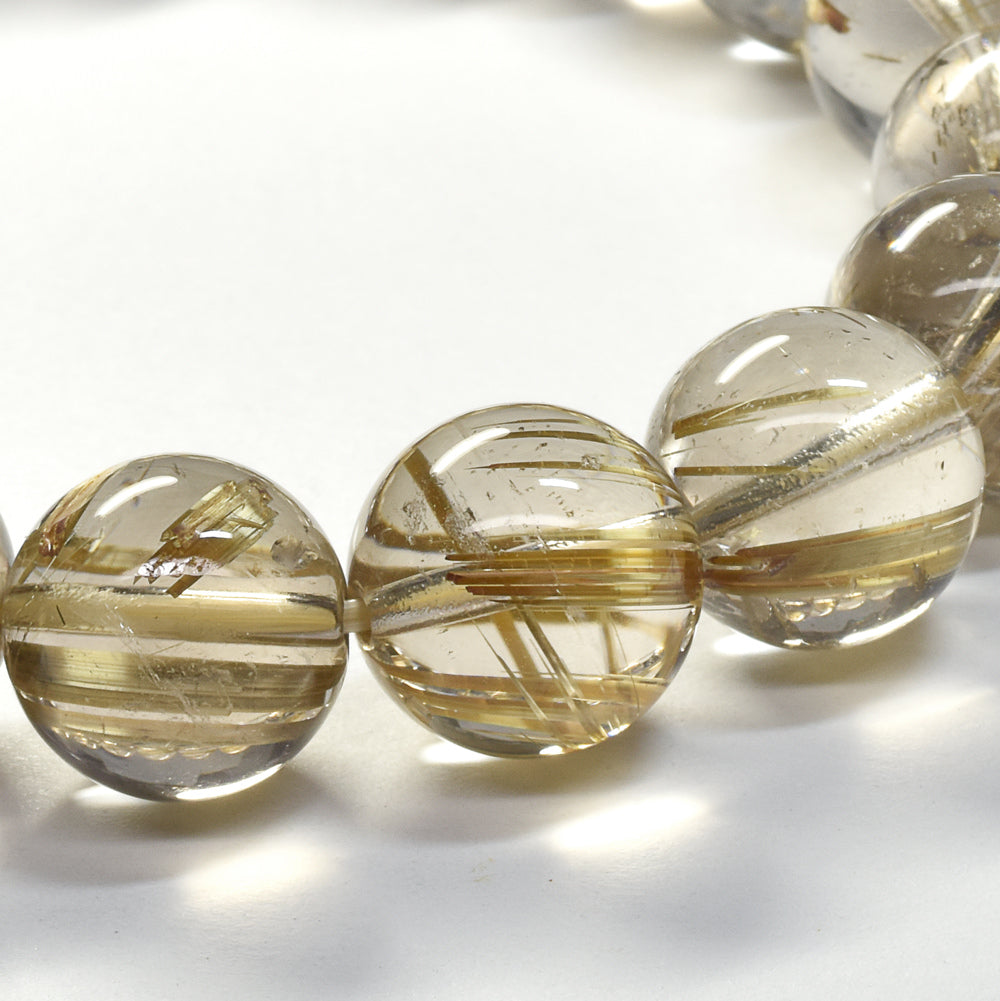 タイチンルチルクォーツ ブレスレット 12.5-13mm #SB135