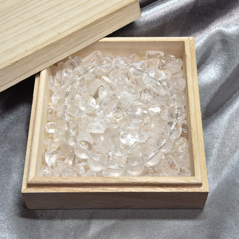 山梨県産 黒平水晶 ブレスレット 10mm #SB159