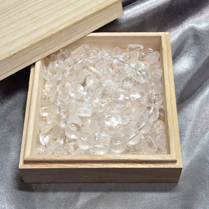 山梨県産 黒平水晶 ブレスレット 10mm #SB159