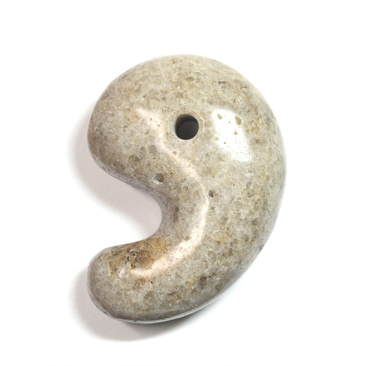 宮崎ニニギ水晶 勾玉 33x24x13mm #SB195