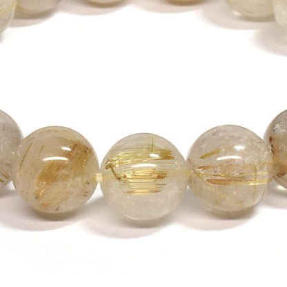 ゴールドルチルクォーツ ブレスレット 12mm #SC005