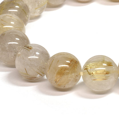 ゴールドルチルクォーツ ブレスレット 12mm #SC005