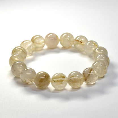 ゴールドルチルクォーツ ブレスレット 12mm #SC005
