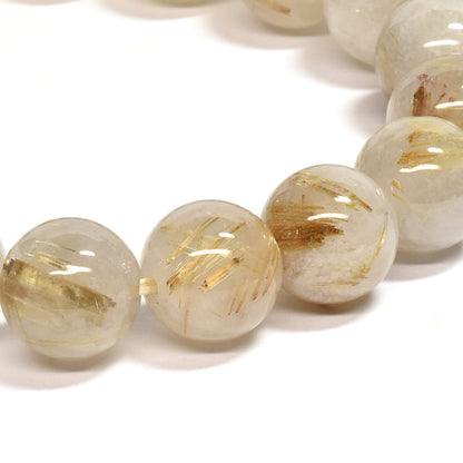 ゴールドルチルクォーツ ブレスレット 12mm #SC006