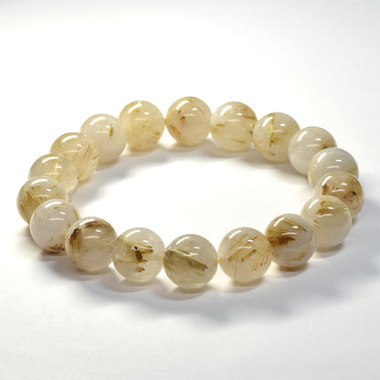 ゴールドルチルクォーツ ブレスレット 12mm #SC006