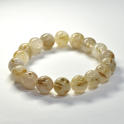 ゴールドルチルクォーツ ブレスレット 12mm #SC008