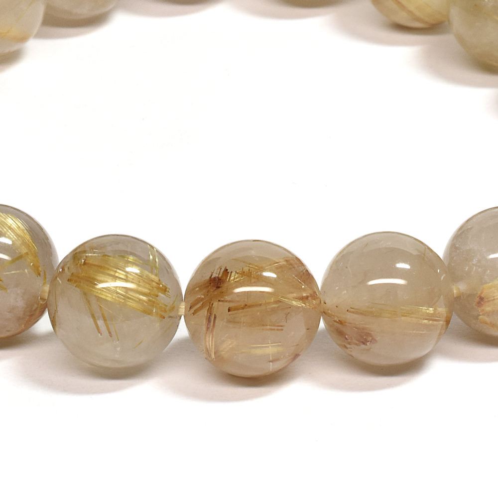 ゴールドルチルクォーツ ブレスレット 10.5mm #SC013