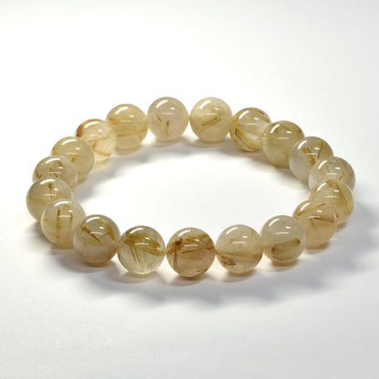 ゴールドルチルクォーツ ブレスレット 10.5mm #SC013