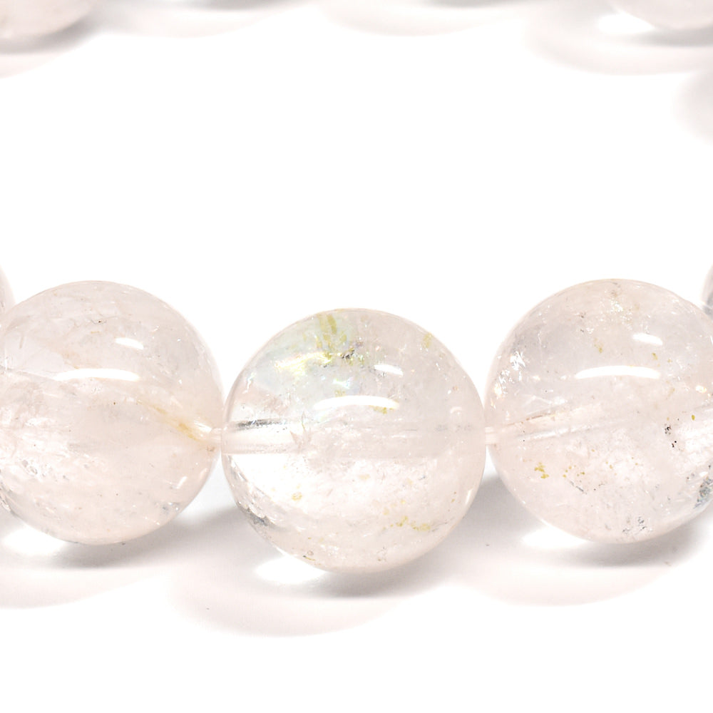 [鑑別付]ピンクダンビュライト ブレスレット 14-14.5mm #SC044