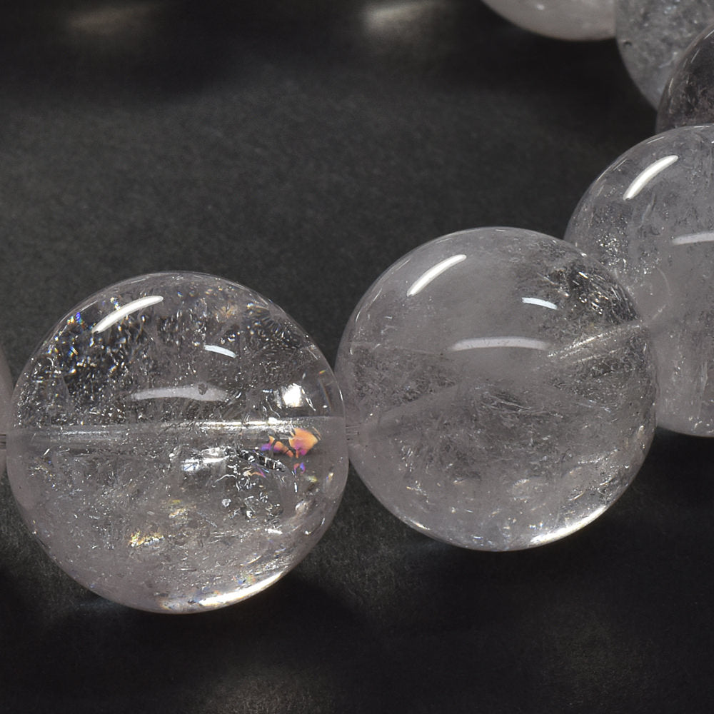 [鑑別付]ピンクダンビュライト ブレスレット 18-19.5mm #SC045