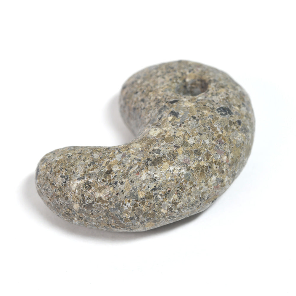 島根県産 出雲石（来待石）勾玉 22x15.6x9mm #SC052