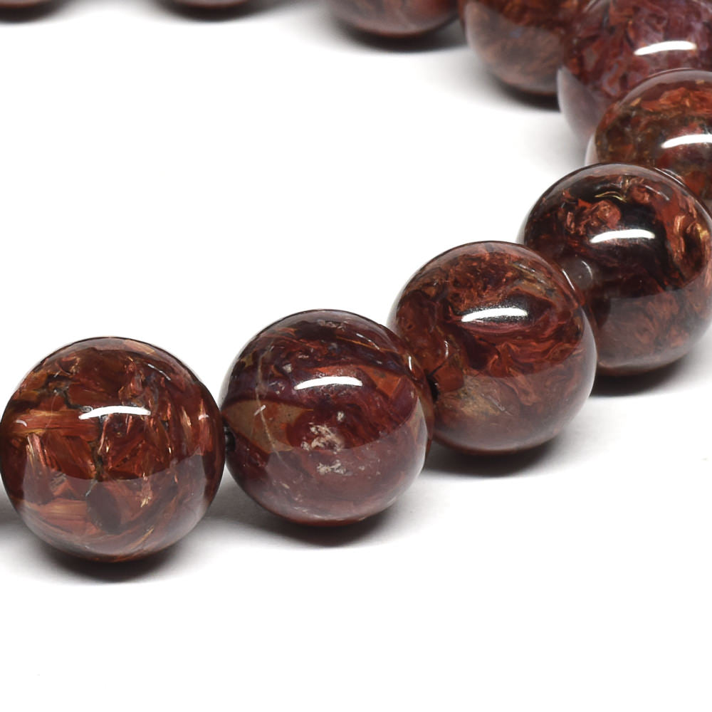 レッドピーターサイト ブレスレット 12mm #SC063