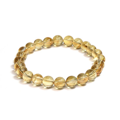 シトリン ブレスレット 7.5mm #SC092