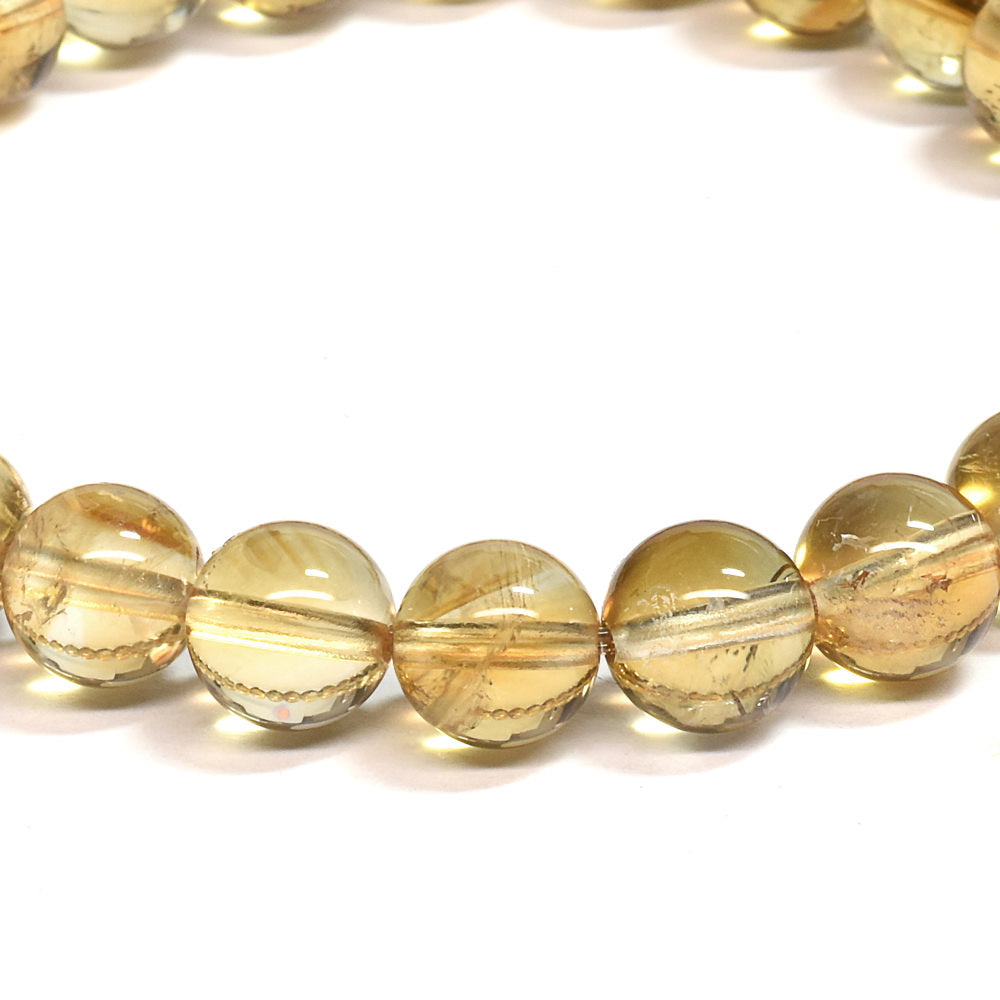 シトリン ブレスレット 7.5mm #SC092