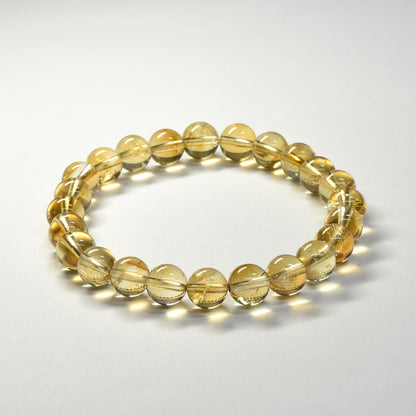 シトリン ブレスレット 7.5mm #SC092