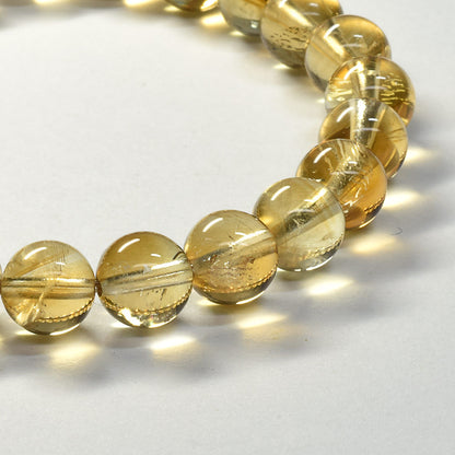 シトリン ブレスレット 7.5mm #SC092