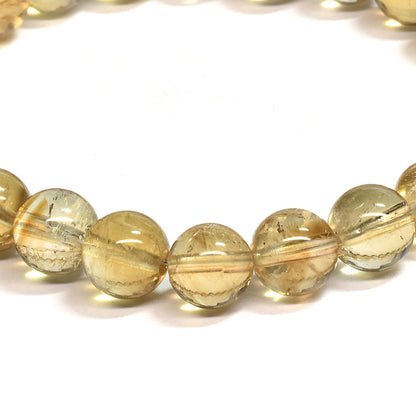 シトリン ブレスレット 7.5mm #SC093