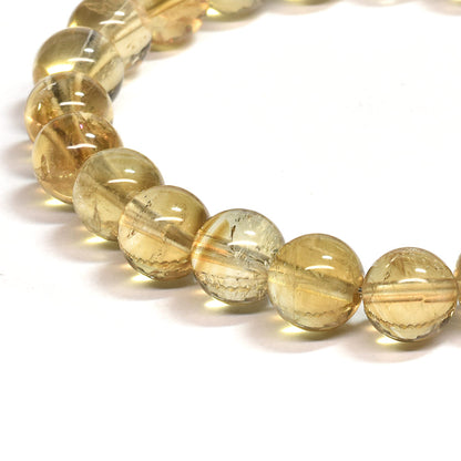 シトリン ブレスレット 7.5mm #SC093