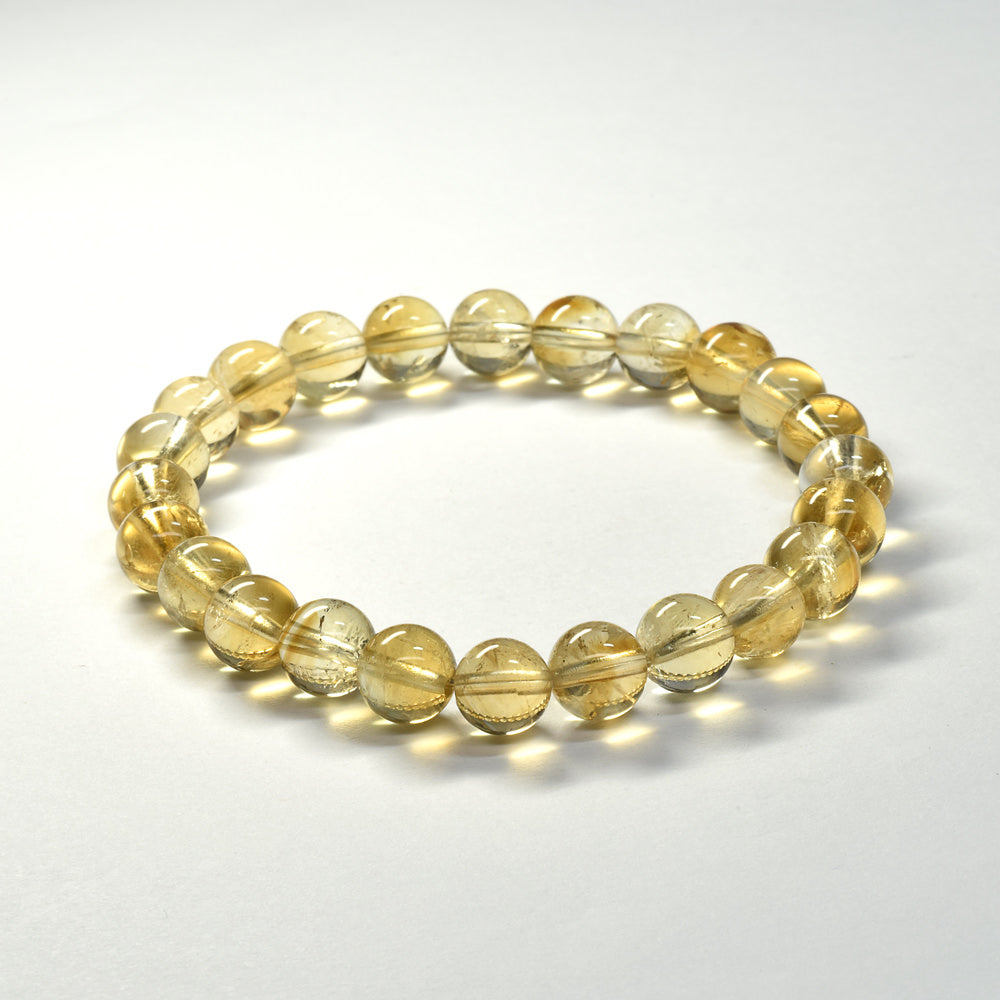 シトリン ブレスレット 7.5mm #SC093