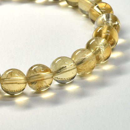 シトリン ブレスレット 7.5mm #SC093