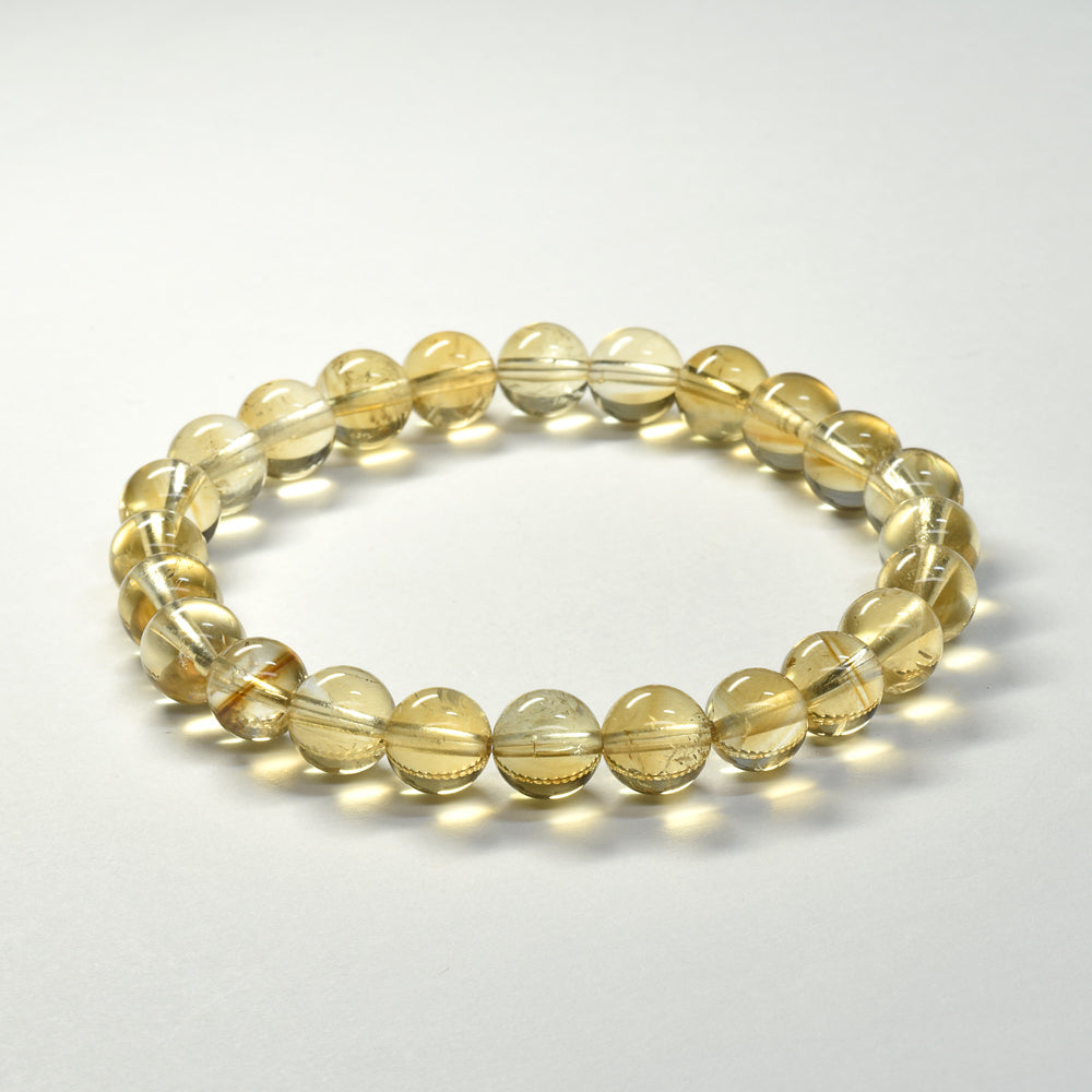 シトリン ブレスレット 7.5mm #SC094